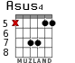 Asus4 para guitarra - versión 5