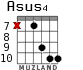 Asus4 para guitarra - versión 6