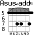 Asus4add9 para guitarra - versión 5