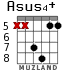Asus4+ para guitarra - versión 5