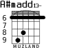 A#madd13- para guitarra - versión 5