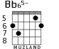 Bb65- para guitarra - versión 4