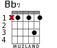 Bb7 para guitarra - versión 2