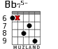 Bb75- para guitarra - versión 5