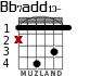 Bb7add13- para guitarra - versión 2