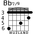 Bb7/9 para guitarra - versión 2