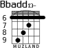 Bbadd13- para guitarra - versión 2