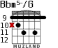 Bbm5-/G para guitarra - versión 4
