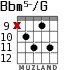 Bbm5-/G para guitarra - versión 5