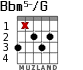 Bbm5-/G para guitarra - versión 1