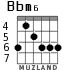 Bbm6 para guitarra - versión 2