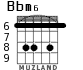 Bbm6 para guitarra - versión 3