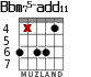 Bbm75-add11 para guitarra - versión 2