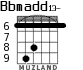 Bbmadd13- para guitarra - versión 5