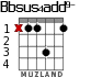 Bbsus4add9- para guitarra - versión 2