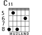C11 para guitarra - versión 3