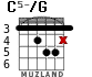C5-/G para guitarra - versión 3