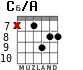 C6/A para guitarra - versión 8