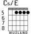 C6/E para guitarra - versión 2