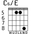 C6/E para guitarra - versión 4