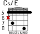 C6/E para guitarra - versión 6