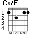 C6/F para guitarra - versión 2
