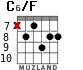 C6/F para guitarra - versión 5
