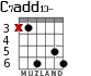 C7add13- para guitarra - versión 3