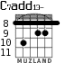 C7add13- para guitarra - versión 4