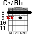 C7/Bb para guitarra - versión 8