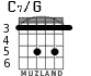 C7/G para guitarra - versión 2