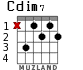 Cdim7 para guitarra - versión 2