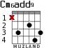 Cm6add9 para guitarra - versión 3