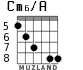 Cm6/A para guitarra - versión 4