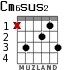 Cm6sus2 para guitarra - versión 2