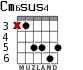 Cm6sus4 para guitarra - versión 2