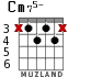 Cm75- para guitarra - versión 1