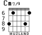 Cm7/9 para guitarra - versión 5