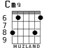 Cm9 para guitarra - versión 5