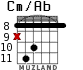 Cm/Ab para guitarra - versión 5