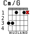 Cm/G para guitarra - versión 2
