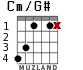 Cm/G# para guitarra - versión 2