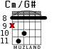 Cm/G# para guitarra - versión 5