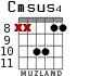 Cmsus4 para guitarra - versión 5