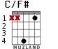 C/F# para guitarra - versión 2