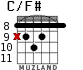C/F# para guitarra - versión 4