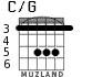 C/G para guitarra - versión 2