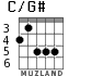 C/G# para guitarra - versión 3