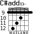 C#add13- para guitarra - versión 3