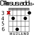 C#msus2add11+ para guitarra - versión 3